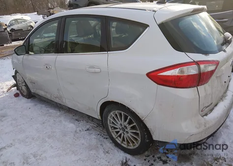 2015 Ford C-Max Hybrid Sel из США, поврежденный, VIN 1FADP5BU9FL112979